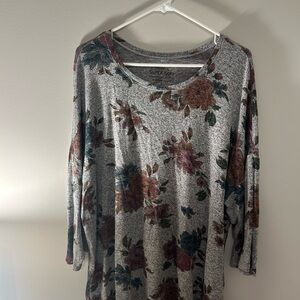 Torrid Gray Super Soft Plush Top